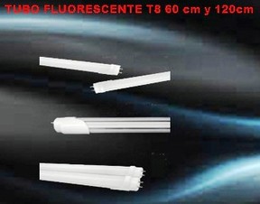 Tubo fluorescente LEd 9 watts 60 cm