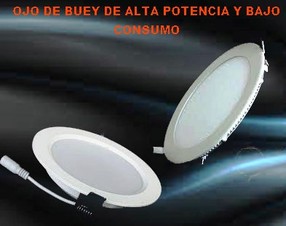 Panel led redondo 6w 6000k